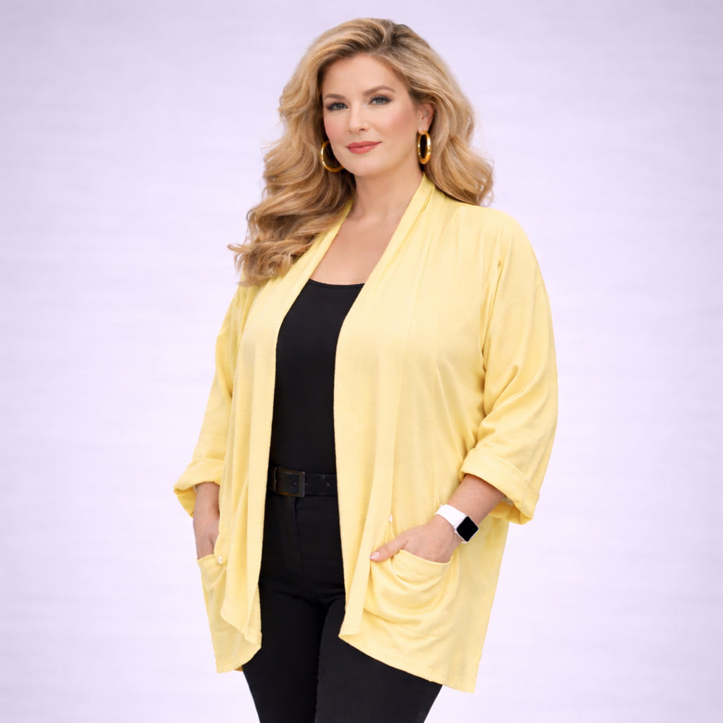 Open Front Loose Fitting Jacket