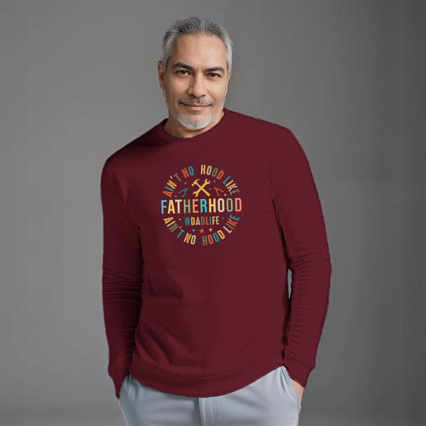 Men’s “Fatherhood” Cotton Sweatshirt