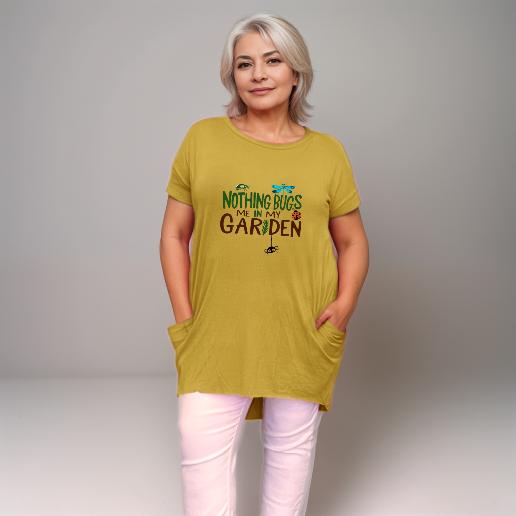 “Nothing Bugs Me” Long Pocket T-Shirt
