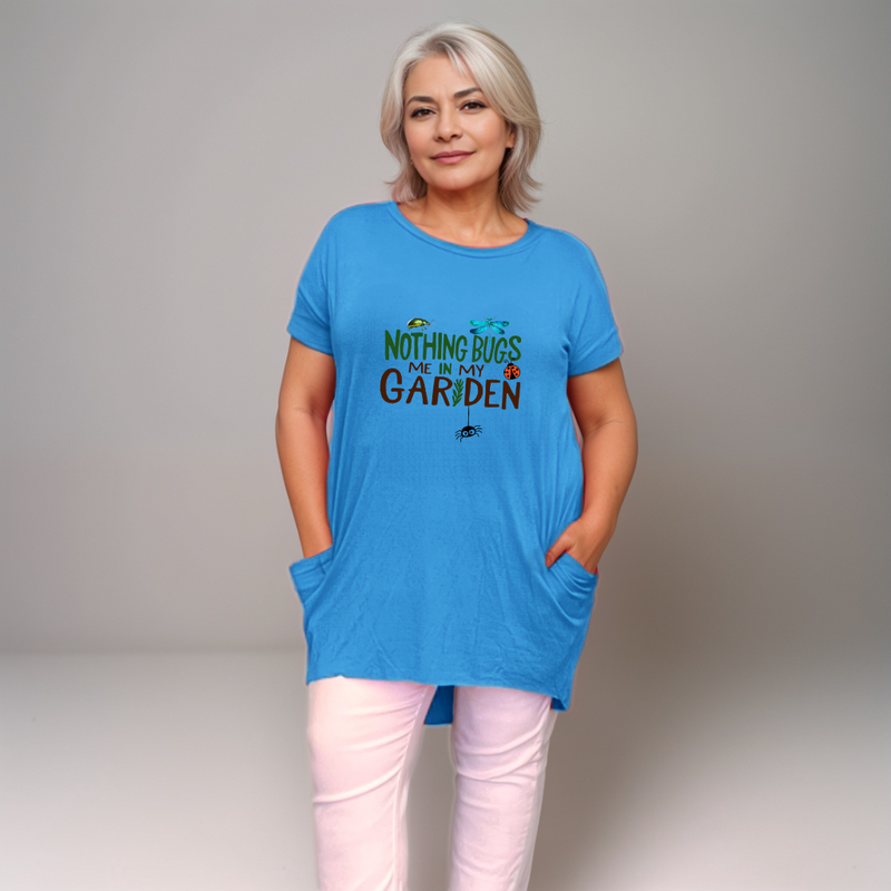 “Nothing Bugs Me” Long Pocket T-Shirt