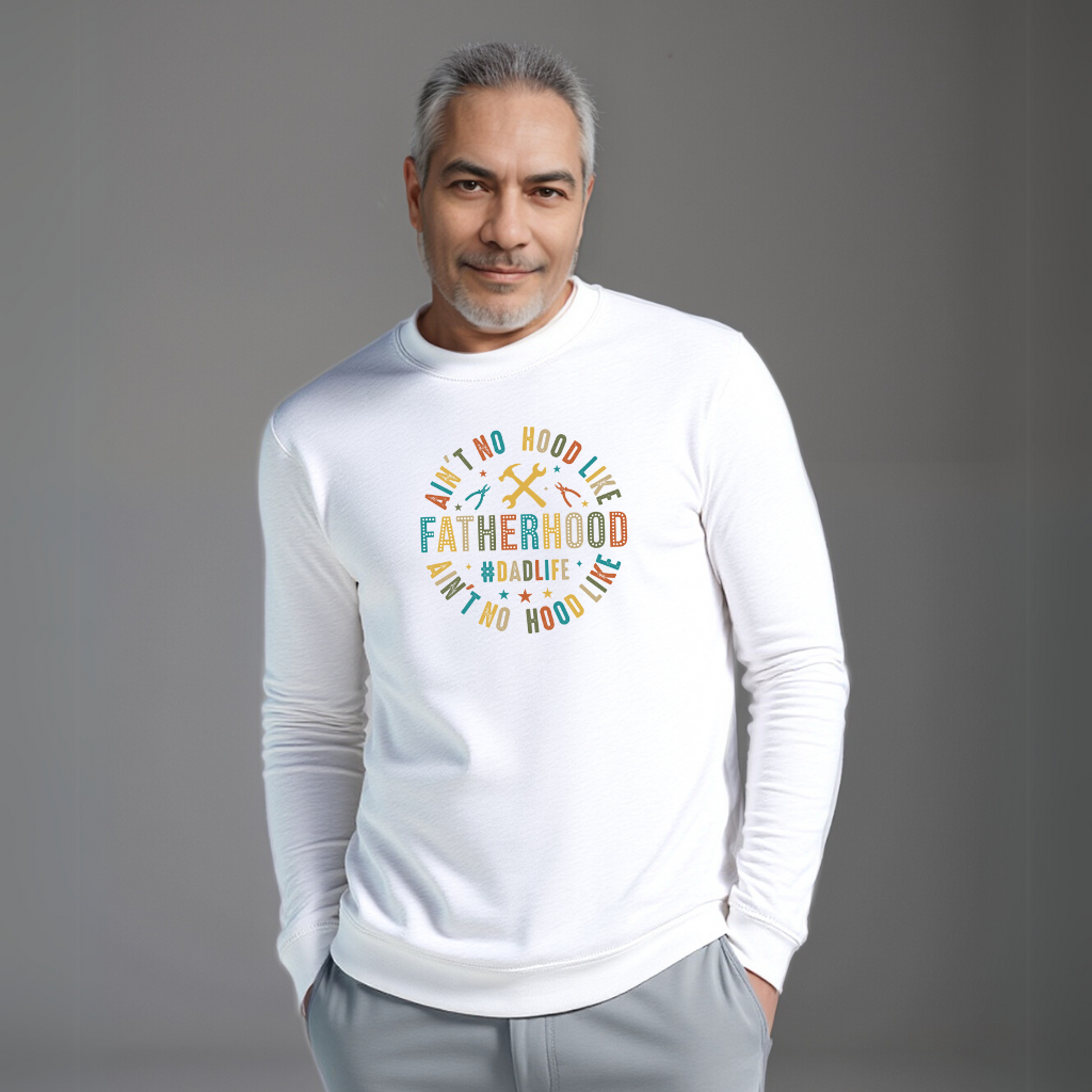 Men’s “Fatherhood” Cotton Sweatshirt