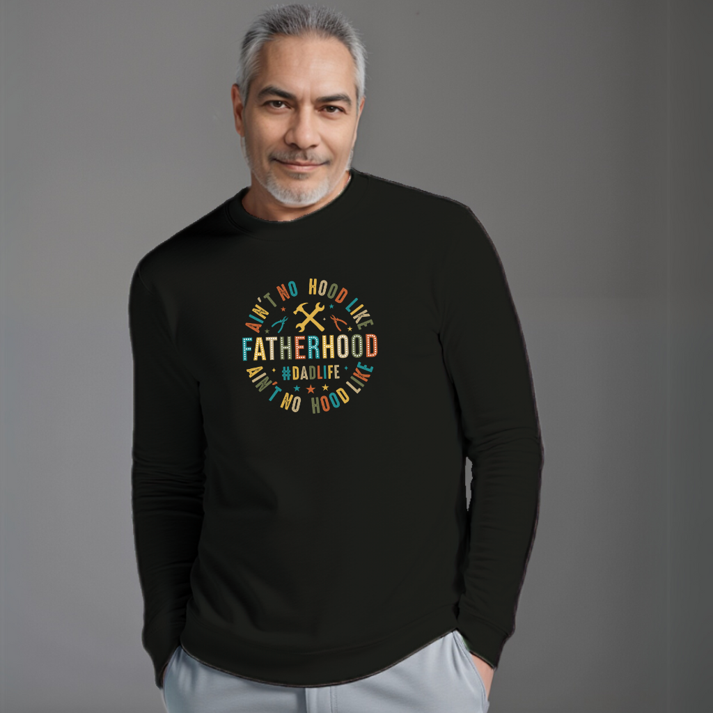 Men’s “Fatherhood” Cotton Sweatshirt