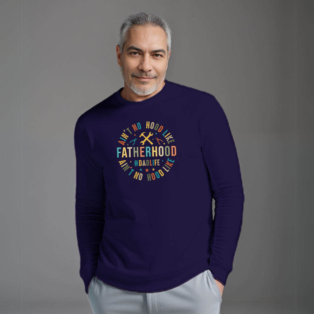 Men’s “Fatherhood” Cotton Sweatshirt
