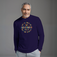Men’s “Fatherhood” Cotton Sweatshirt