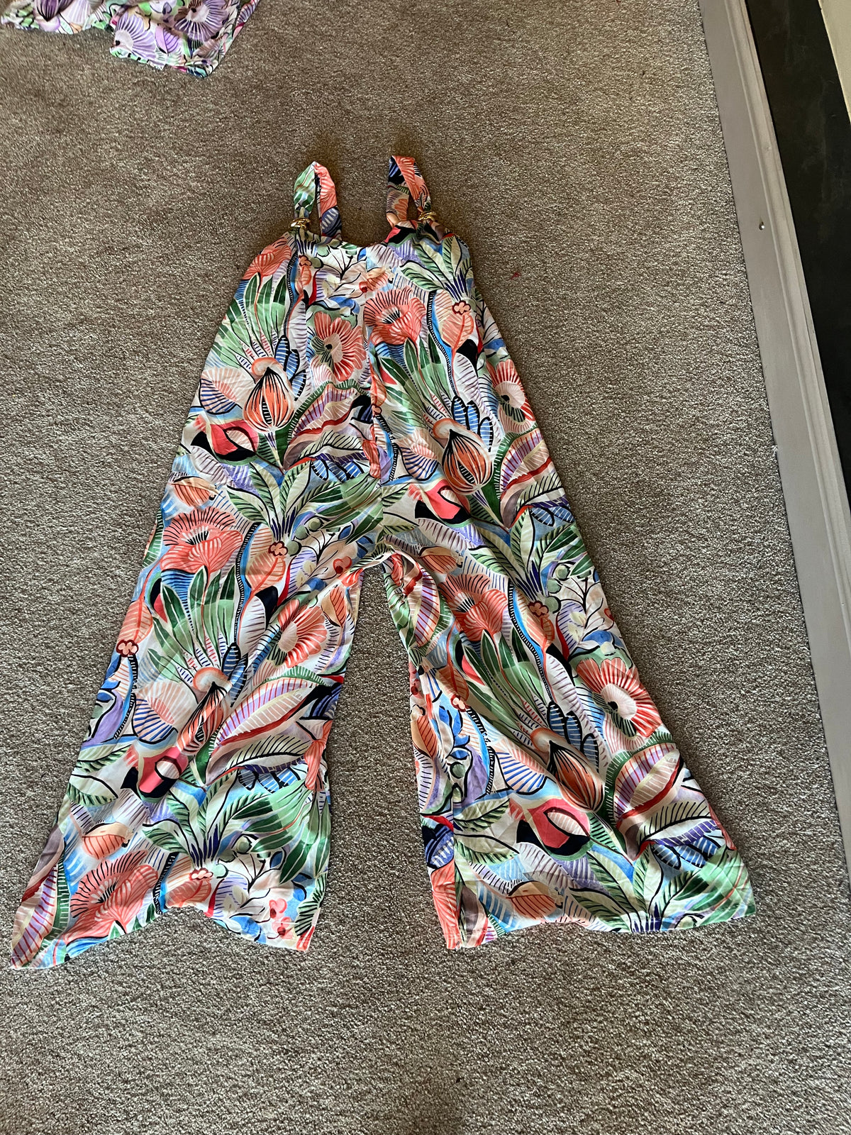 MULTI FLORAL JUMPSUIT
