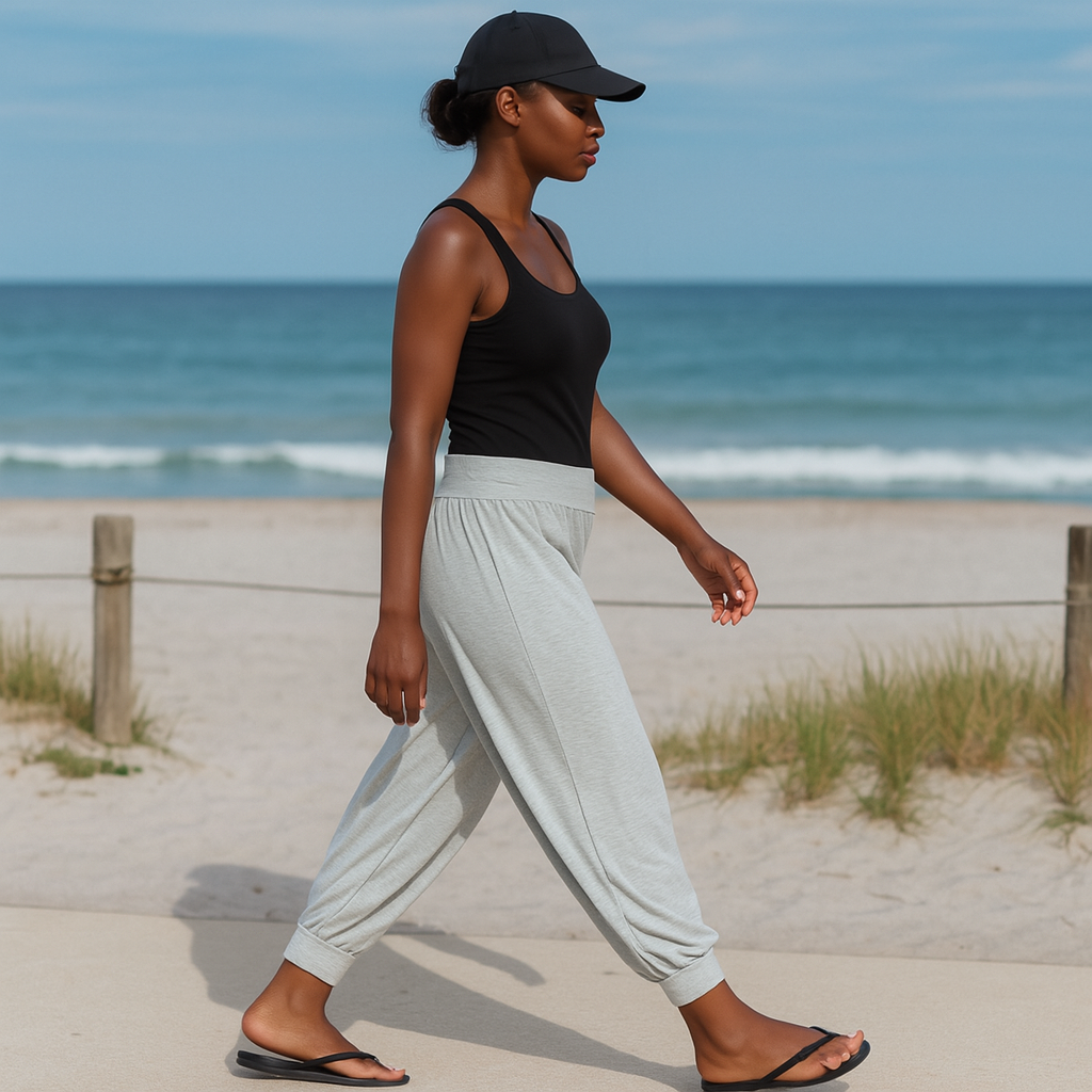 Soft Stretchy High Waist Harem Pants