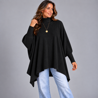 Polo Neck Super Soft Oversized Jumper