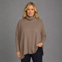 Polo Neck Super Soft Oversized Jumper