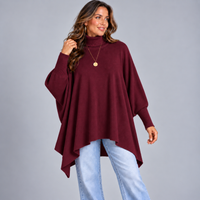 Polo Neck Super Soft Oversized Jumper