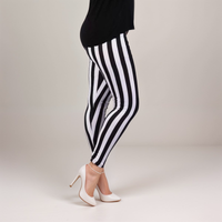 ROCKTHOSECURVES STRIPED HIGH WAIST LEGGINGS