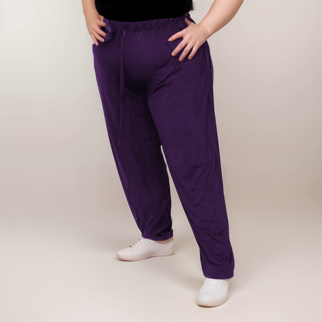 ROCKTHOSECURVES SUPER SOFT ELASTIC WAIST LOUNGE PANTS BOTTOMS