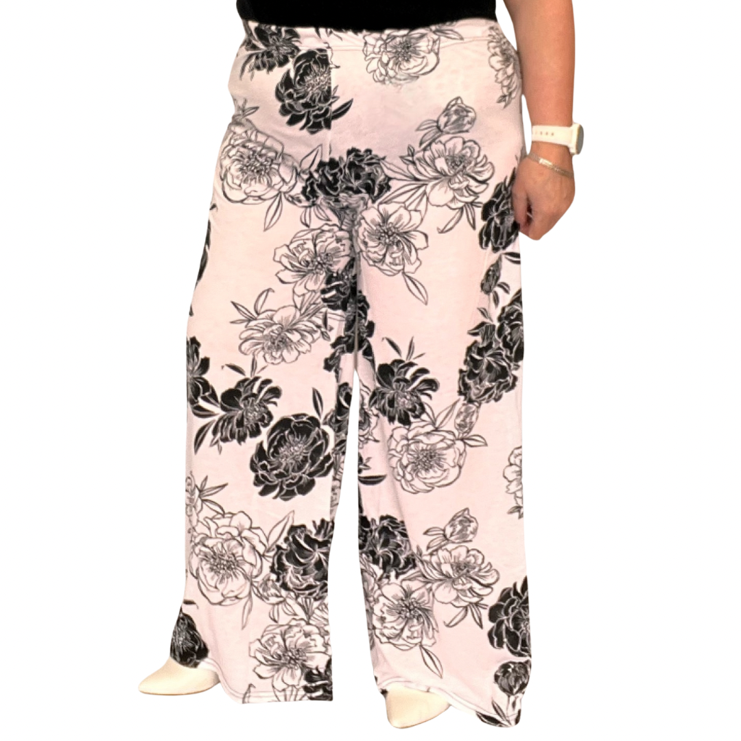 BRIGHT COLOURED WIDE LEG HIGH RISE PALAZZO TROUSERS