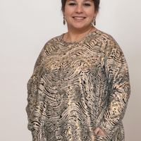 BRONZE DESIGN COMFY LOOSE FIT STYLE WITH POCKETS