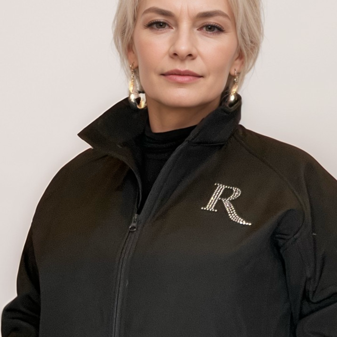 SIGNATURE DIAMANTÉ R FLEECE LINED SHELL JACKET