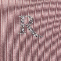 SIGNATURE R SOFT RIBBED LONG HOODIE