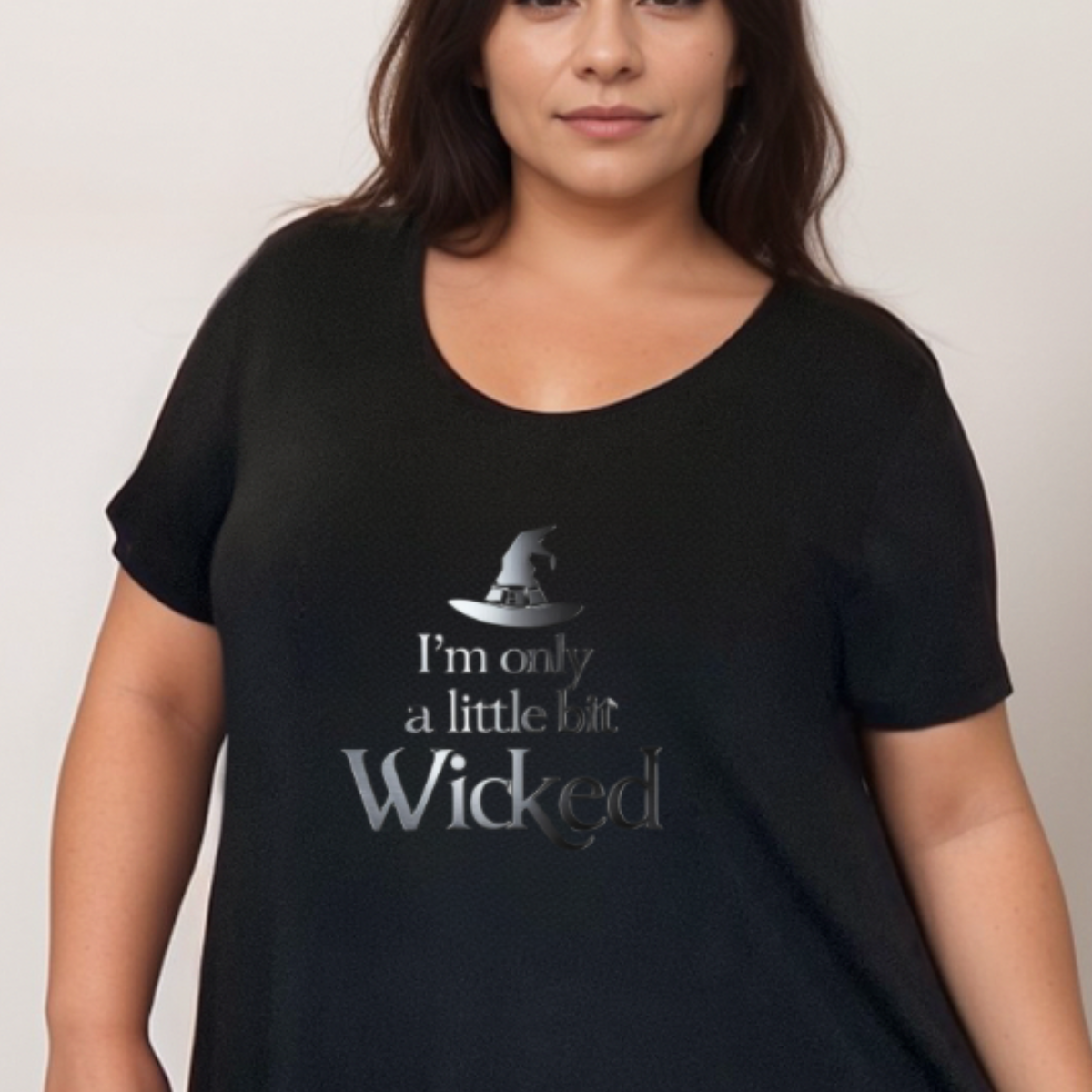 ONLY A LITTLE BIT WICKED HANKY HEM SWING TOP