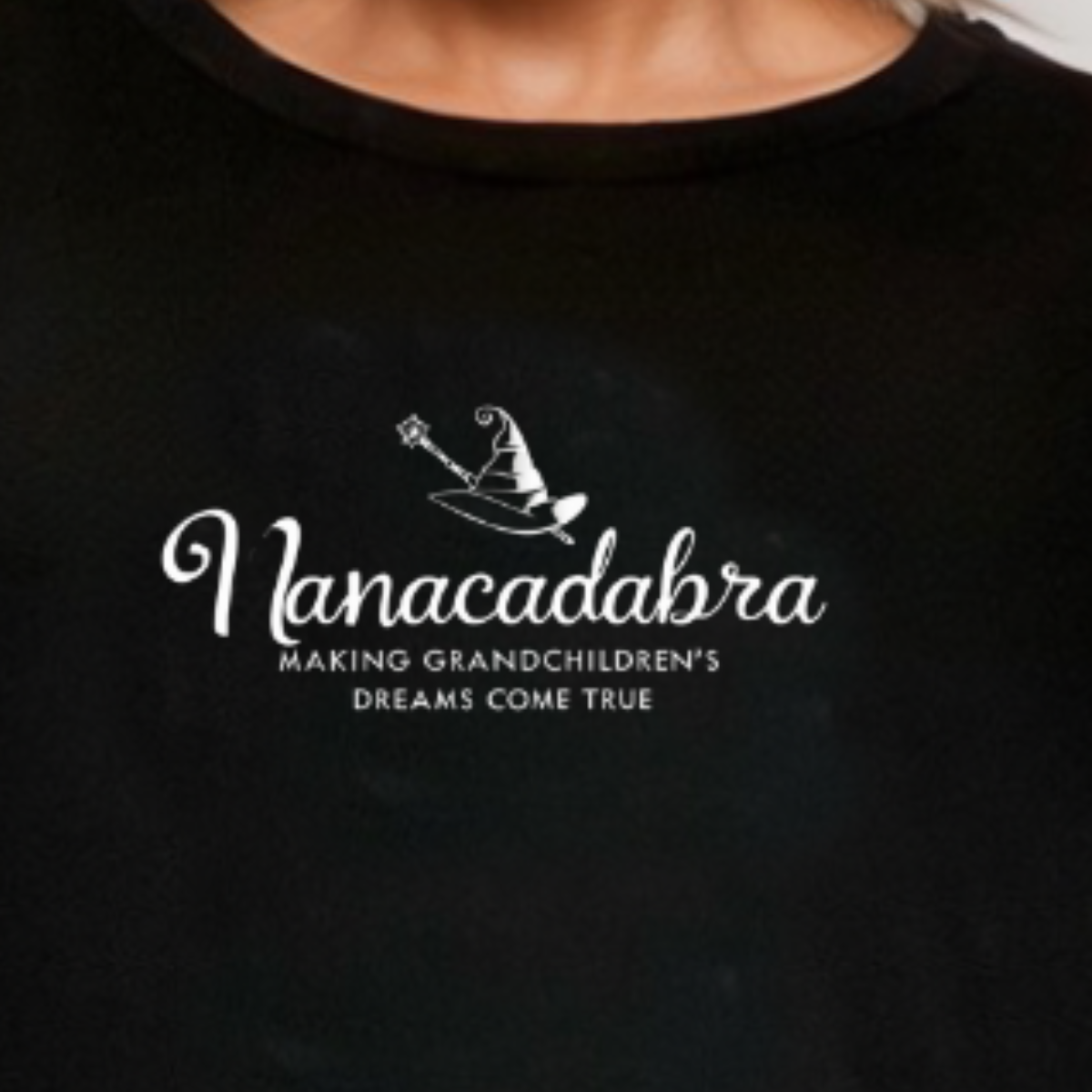 NANACADABRA LONG DIPPED HEM T-SHIRT