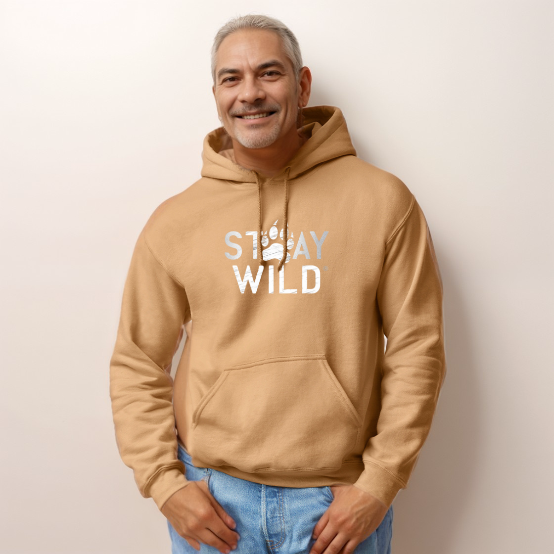 MENS STAY WILD HOODIE