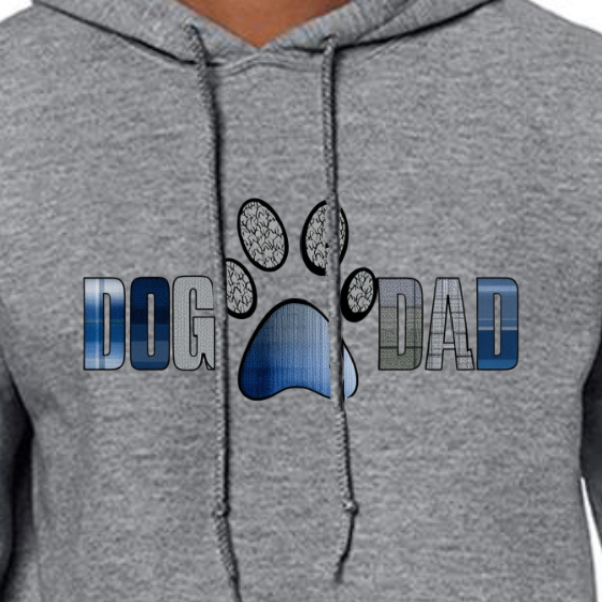 MENS DOG DAD HOODY