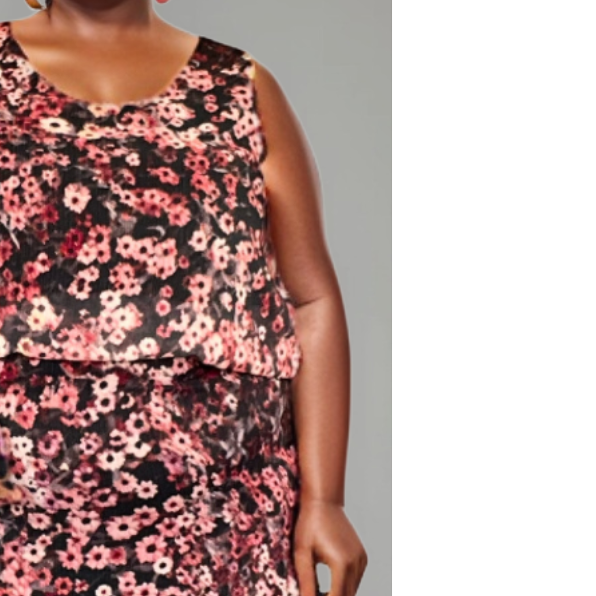 SweatyRocks Women's Floral Maxi Dress - Sleeveless Crew Neck Bodycon Long Dress