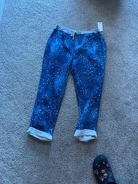dark denim blue with stars joggers (Copy)
