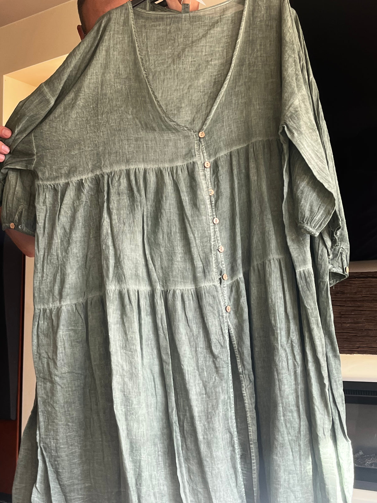 Y26OO2 khaki dress/jacket