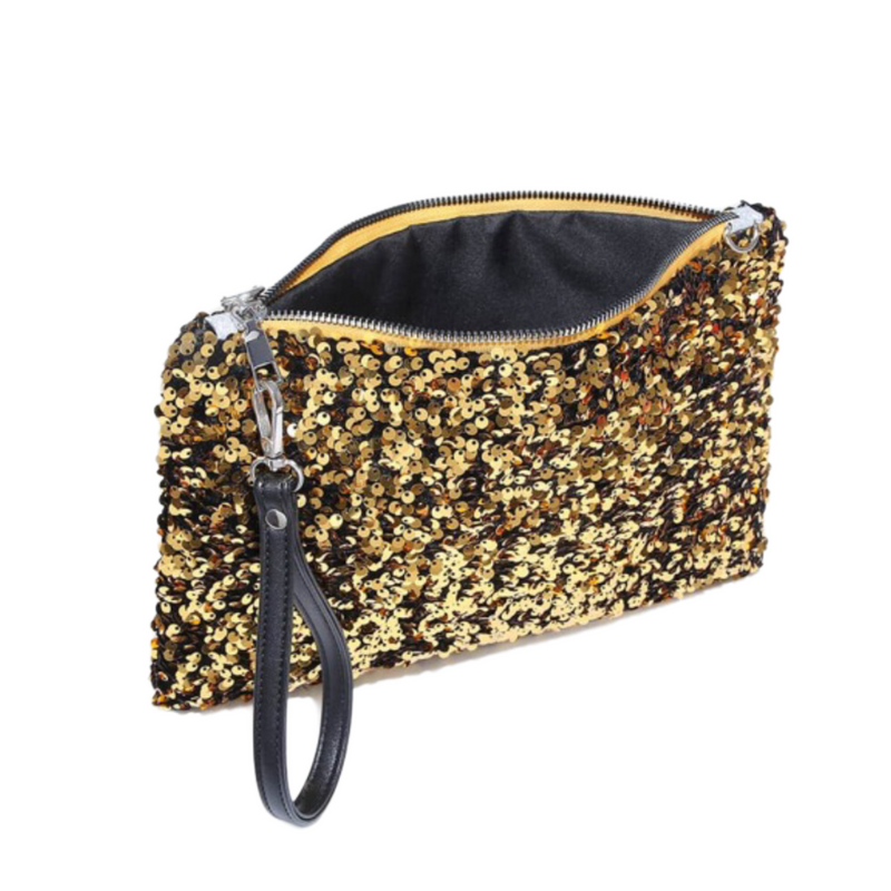 SPARKLY SEQUIN EVENING BAG CLUTCH BAG PARTY PROM
