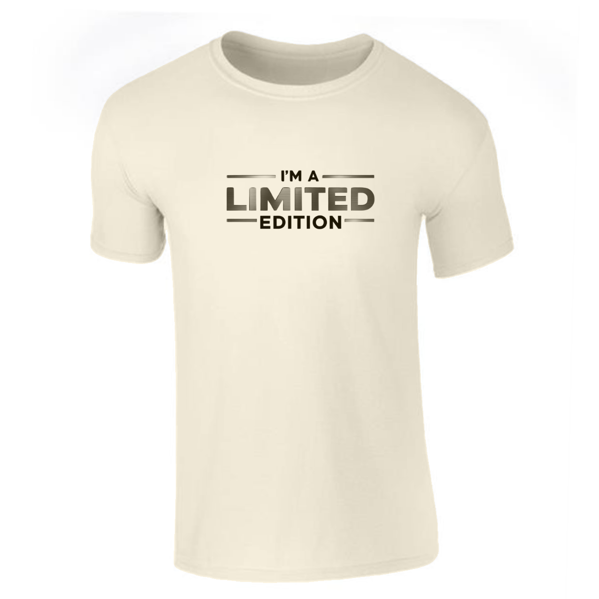 I'M A LIMITED EDITION ROUND NECK T-SHIRT