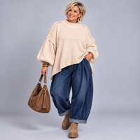 Luxury Mohair Wool Baggy Oversized Jumper