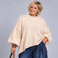 Luxury Mohair Wool Baggy Oversized Jumper
