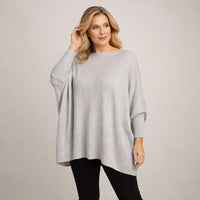 Super Soft Oversized Slash Neck Jumper