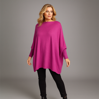 Super Soft Oversized Slash Neck Jumper