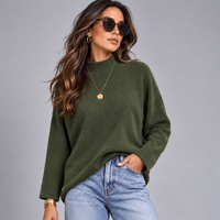 Super Soft Turtle Neck Jumper with Long Sleeves