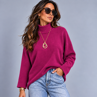 Super Soft Turtle Neck Jumper with Long Sleeves