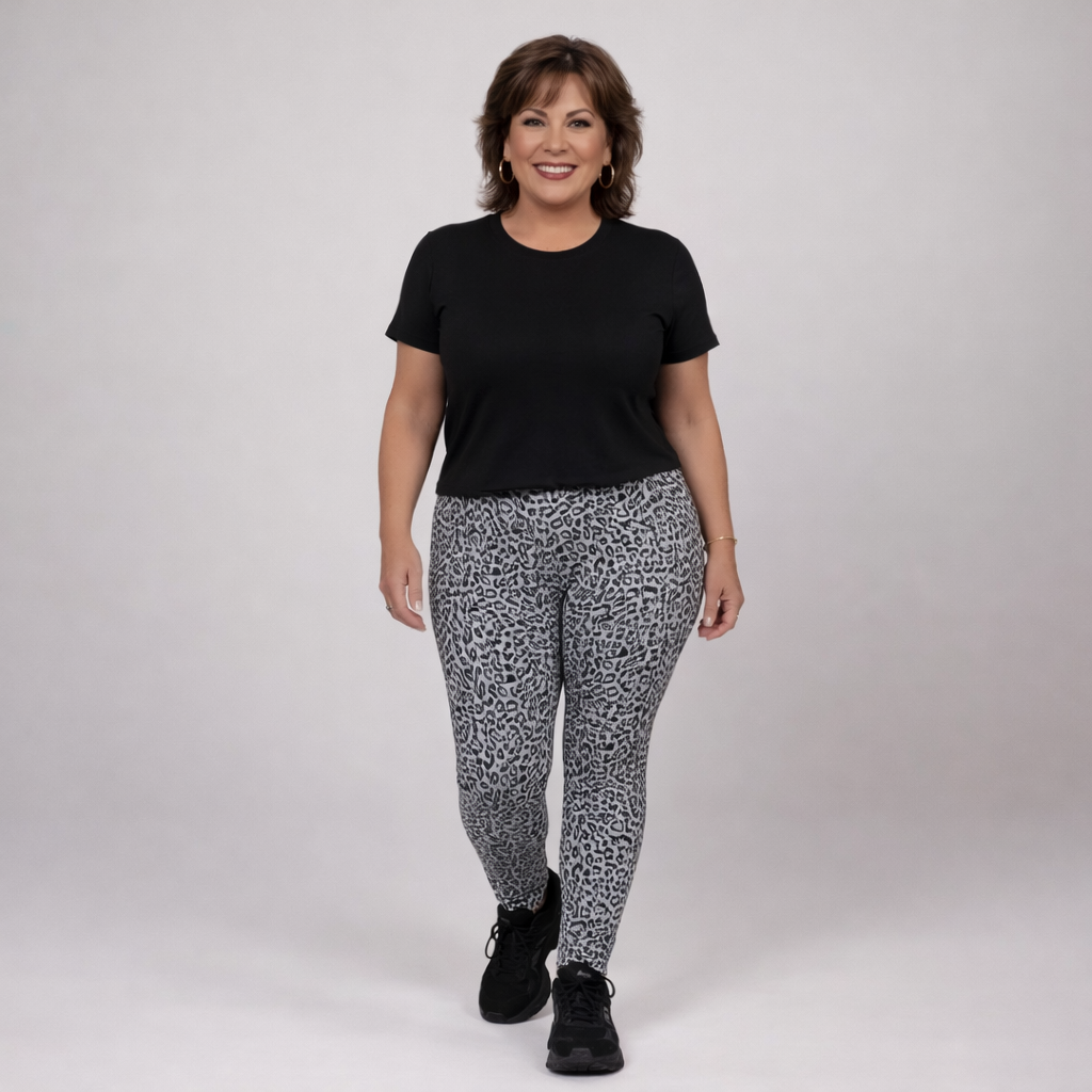 Leopard Print Soft Stretchy Leggings