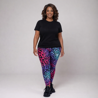 Leopard Print Soft Stretchy Leggings