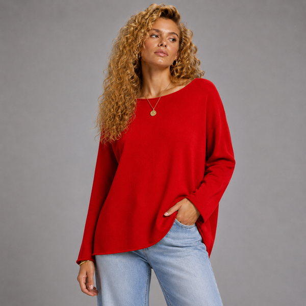 Super Soft Round Neck Long Sleeve Jumper
