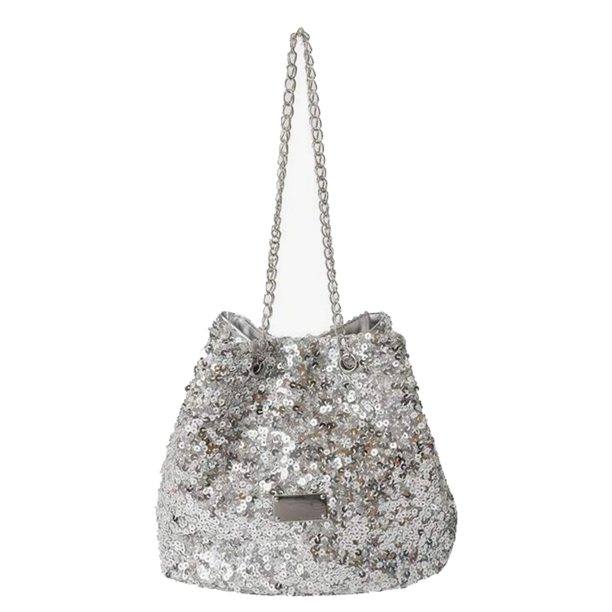 SPARKLY SEQUIN EVENING BUCKET BAG PARTY PROM
