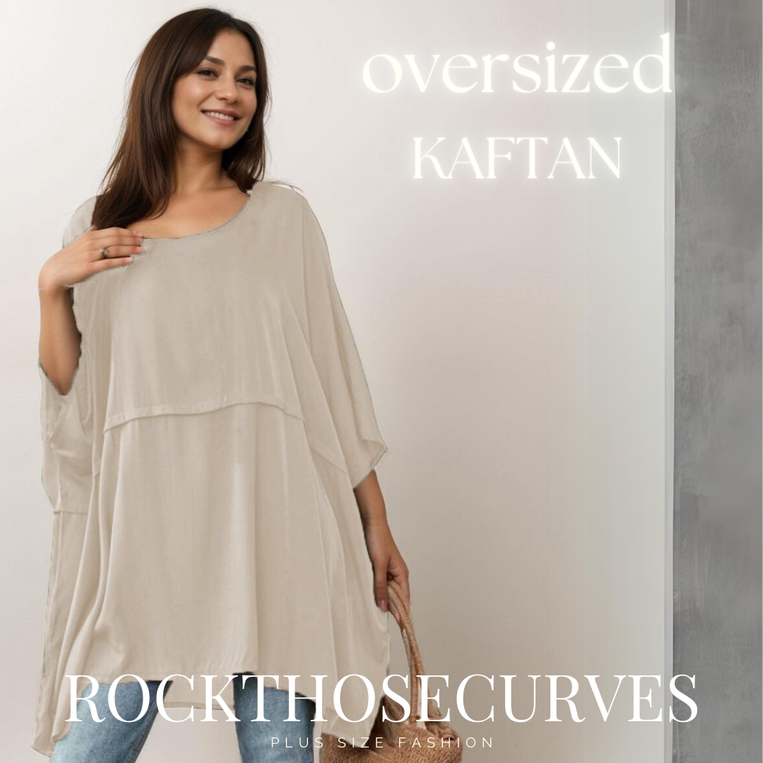 ROCKTHOSECURVES OVERSIZED LONG LENGTH KAFTAN / BLOUSE