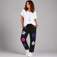 Super Stretch Magic Trousers / Jeans with Hippy Flowers
