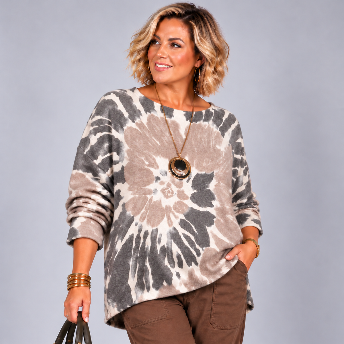 Super Soft Tie Dye Jumper