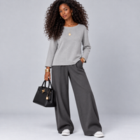 Soft long sleeve jumper