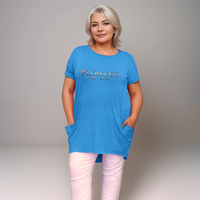 “Prosecco Per Favore” Long-Pocket T-Shirt