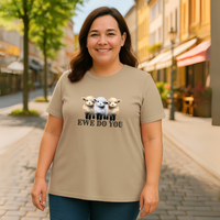 Cotton Long T-shirt Sheep “Ewe Do You”