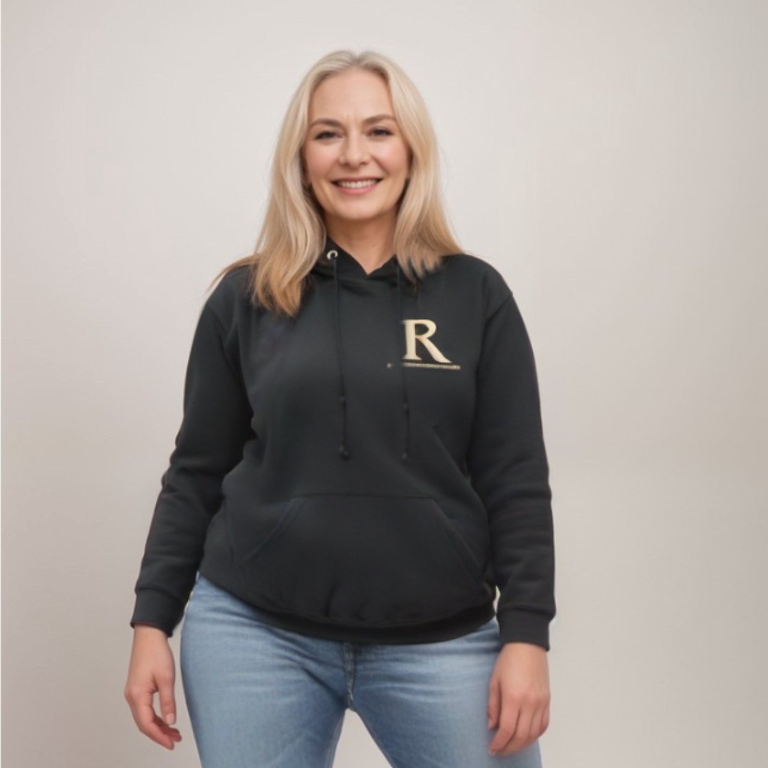 ROCKTHOSECURVES SIGNATURE EMBROIDERED HOODY