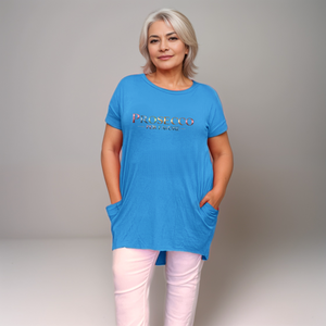 “Prosecco Per Favor” Long-Pocket T-Shirt