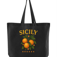 Organic Cotton sicily Large Shopper Bag
