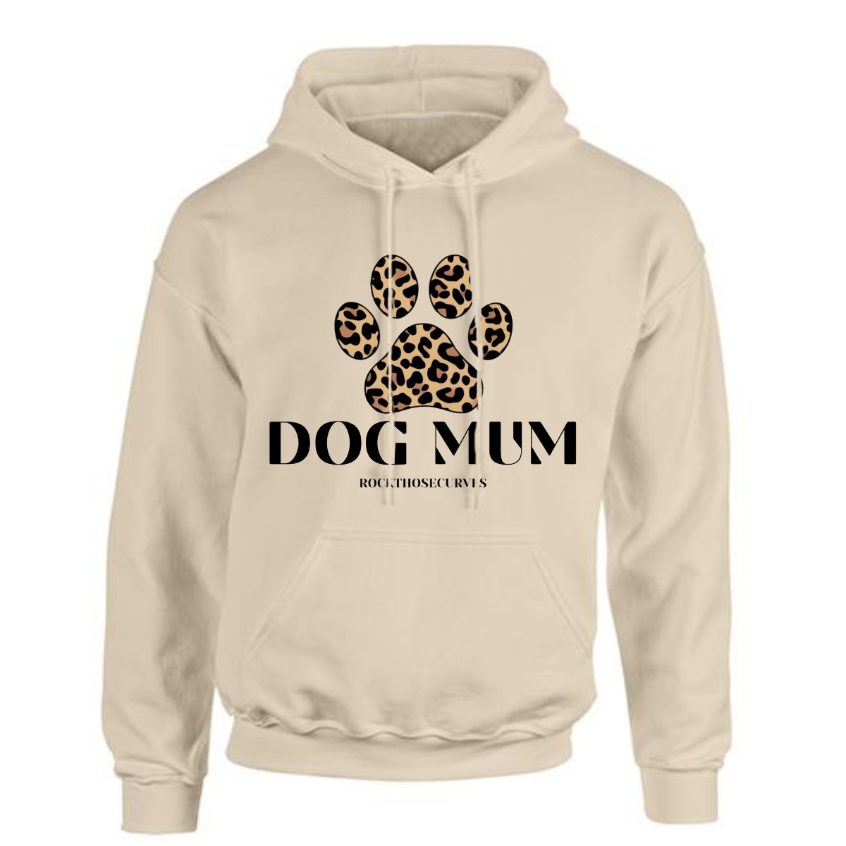 DOG MUM PAW PRINT HOODY