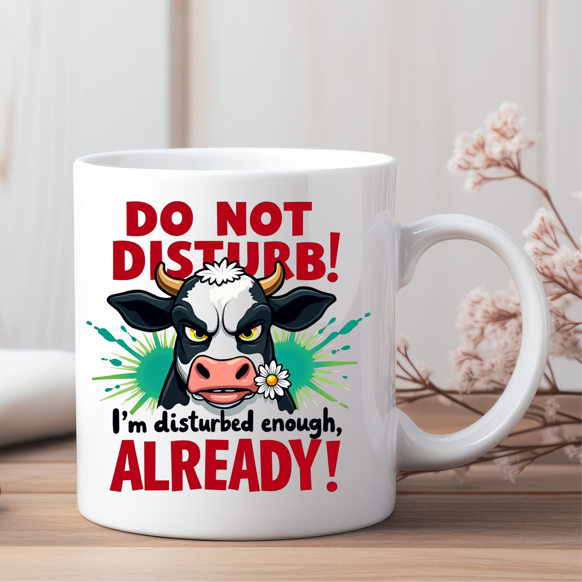 Do Not Disturb Ceramic Mug
