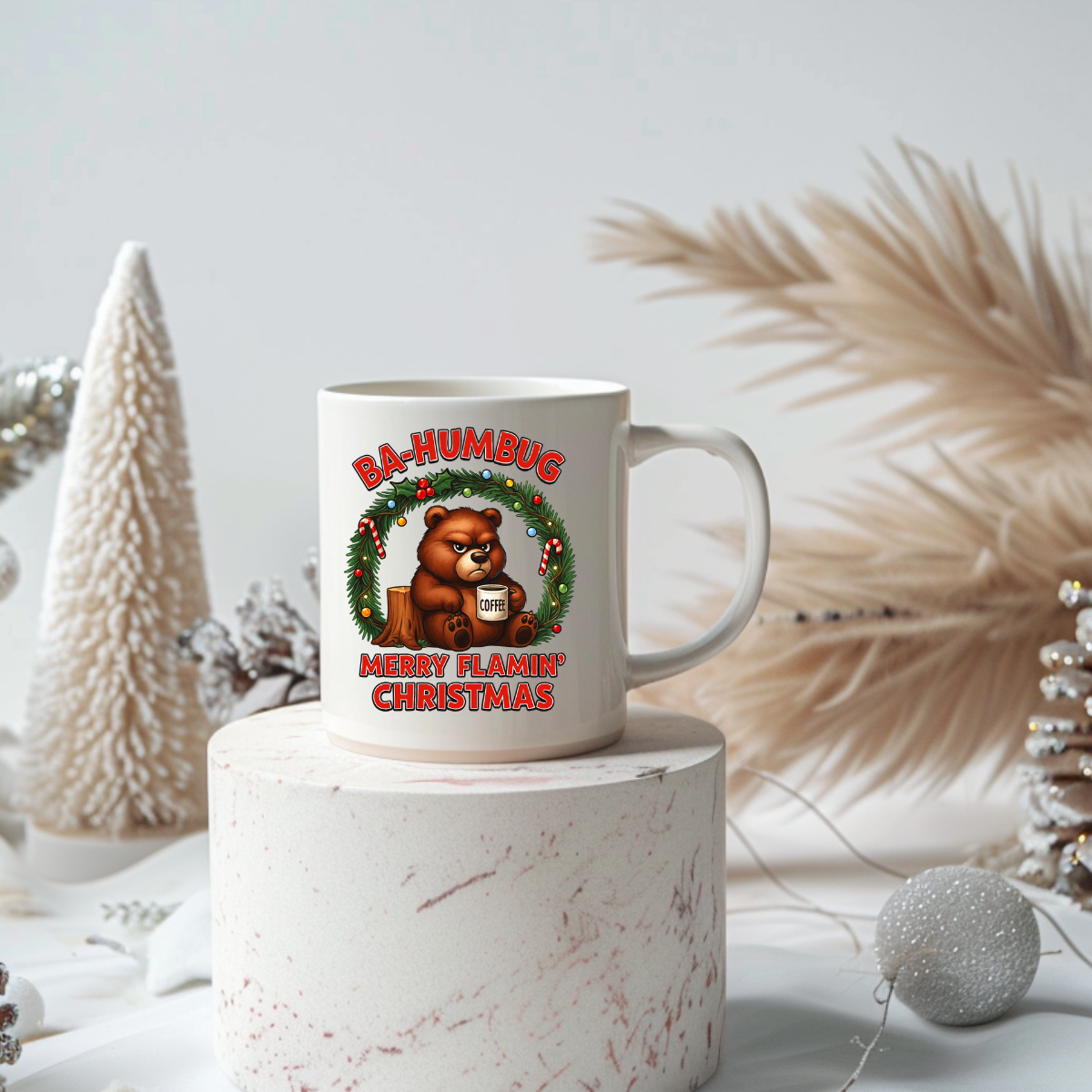 It's a Grumpy Christmas Tea and Coffee Ceramic Mug